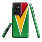 Guyana Flag Tough Cellphone case for Samsung® - Conscious Apparel Store
