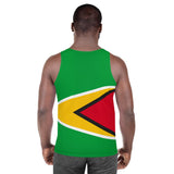 Guyana Flag Unisex Tank Top - Conscious Apparel Store