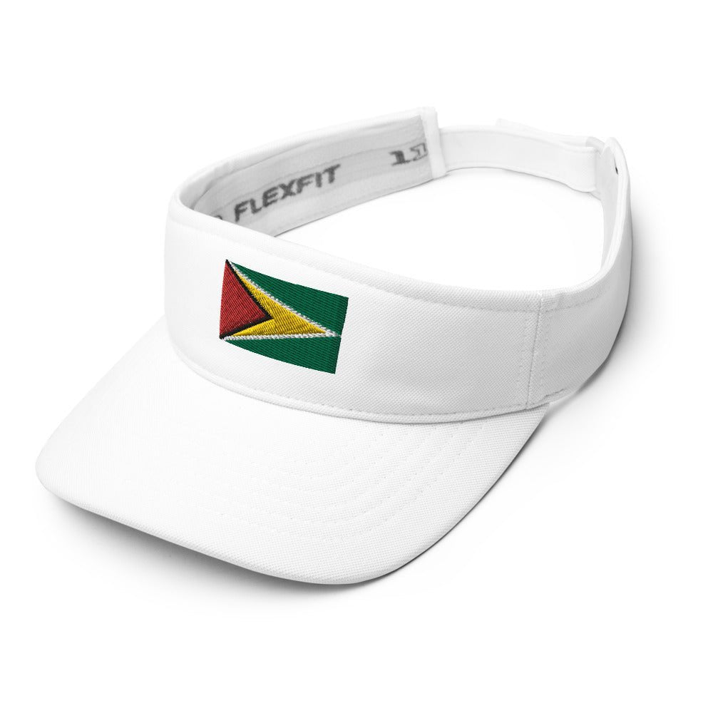 Guyana Flag Visor - Conscious Apparel Store