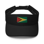 Guyana Flag Visor - Conscious Apparel Store