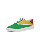 Guyana Flag Women's Lace Up Canvas Shoe - Conscious Apparel Store