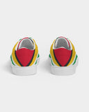 Guyana Flag Women's Lace Up Canvas Shoe - Conscious Apparel Store