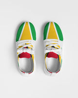 Guyana Flag Women's Two-Tone Sneaker - Conscious Apparel Store
