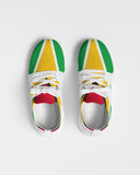 Guyana Flag Women's Two-Tone Sneaker - Conscious Apparel Store