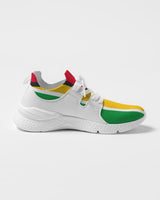 Guyana Flag Women's Two-Tone Sneaker - Conscious Apparel Store