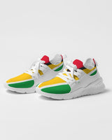 Guyana Flag Women's Two-Tone Sneaker - Conscious Apparel Store