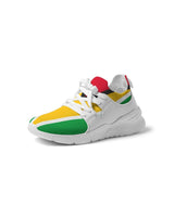 Guyana Flag Women's Two-Tone Sneaker - Conscious Apparel Store