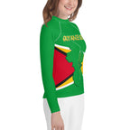Guyana Flag Youth Rash Guard - Conscious Apparel Store