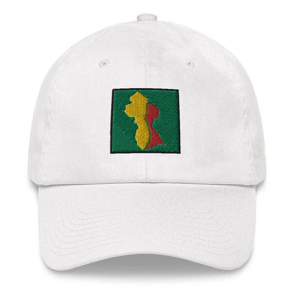 Guyana Map Ball Cap - Conscious Apparel Store