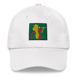 Guyana Map Georgetown Ball Cap - Conscious Apparel Store