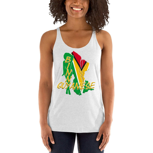 Guyanese Binny Women's Racerback Tank - Conscious Apparel Store