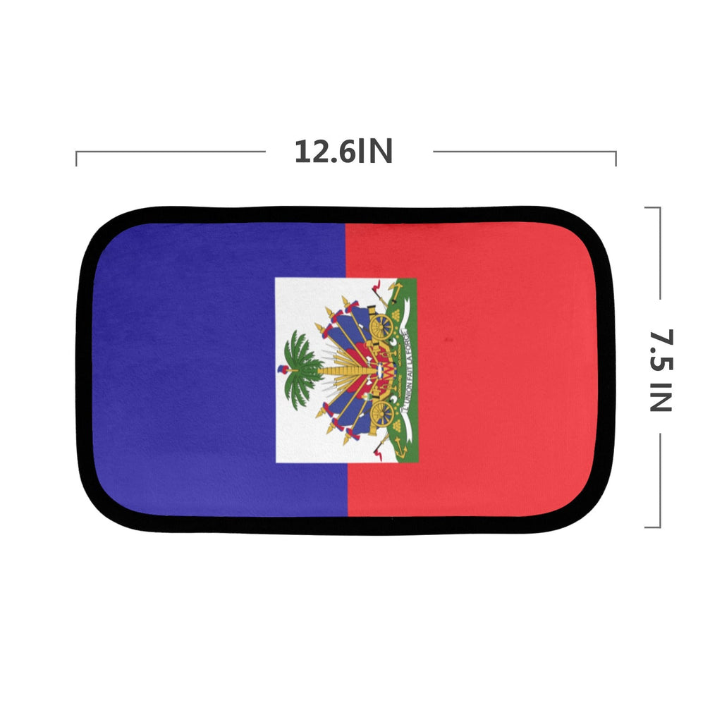 Haiti Flag Car Armrest Cover - Conscious Apparel Store