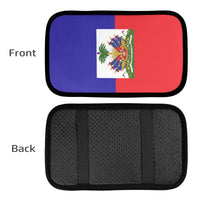 Haiti Flag Car Armrest Cover - Conscious Apparel Store