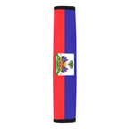 Haiti Flag Car Seat Belt Cover 7''x12.6'' (Pack of 2) - Conscious Apparel Store