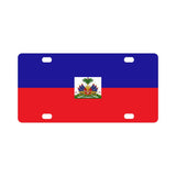Haiti Flag Classic License Plate - Conscious Apparel Store