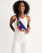 Haiti Flag Crossbody Sling Bag - Conscious Apparel Store
