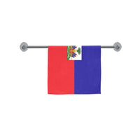 Haiti Flag Hand Towel 16"x28" - Conscious Apparel Store