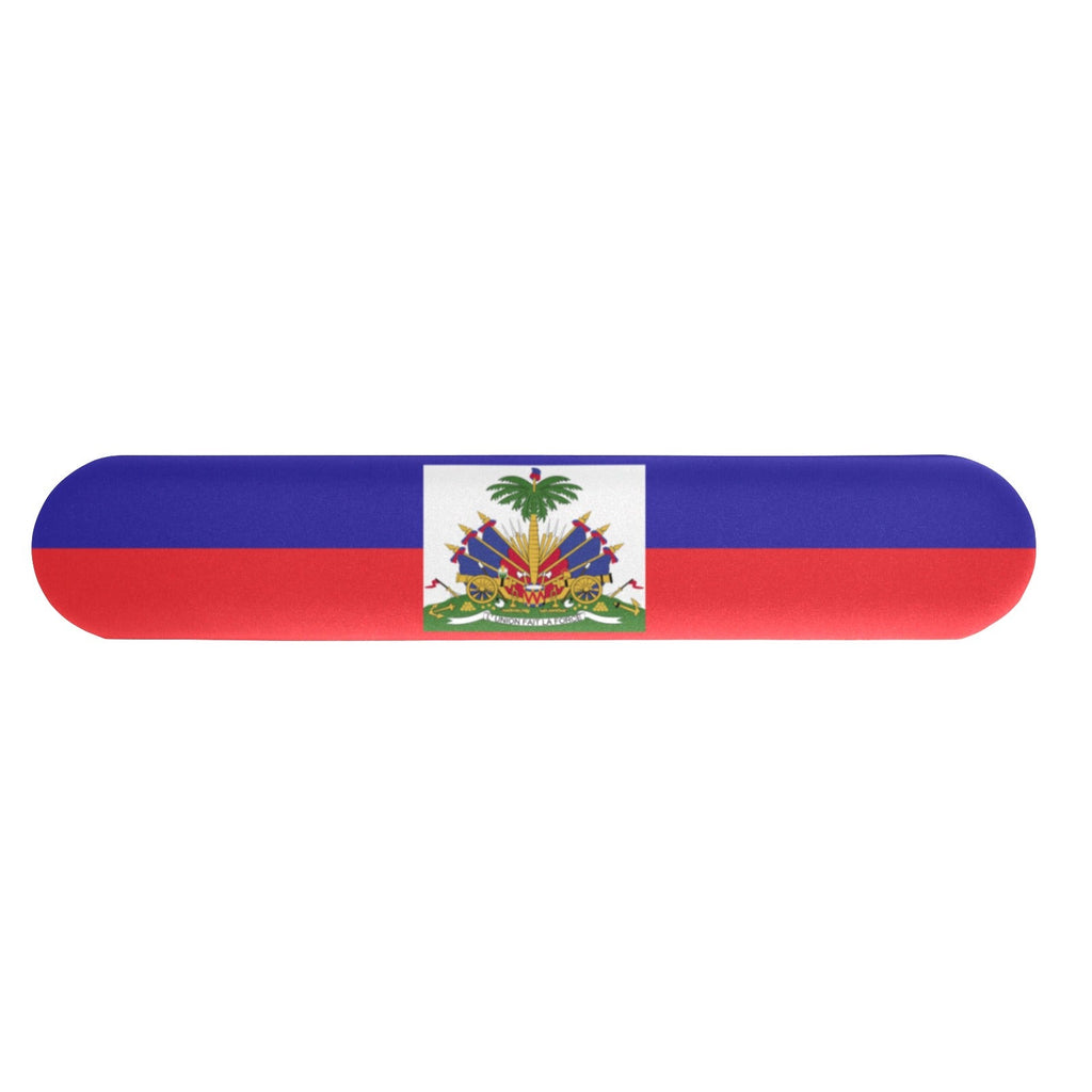 Haiti Flag Keyboard Wrist Rest Pad - Conscious Apparel Store