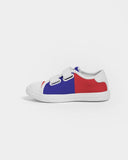 Haiti Flag Kids Velcro Sneaker - Conscious Apparel Store