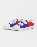 Haiti Flag Kids Velcro Sneaker - Conscious Apparel Store