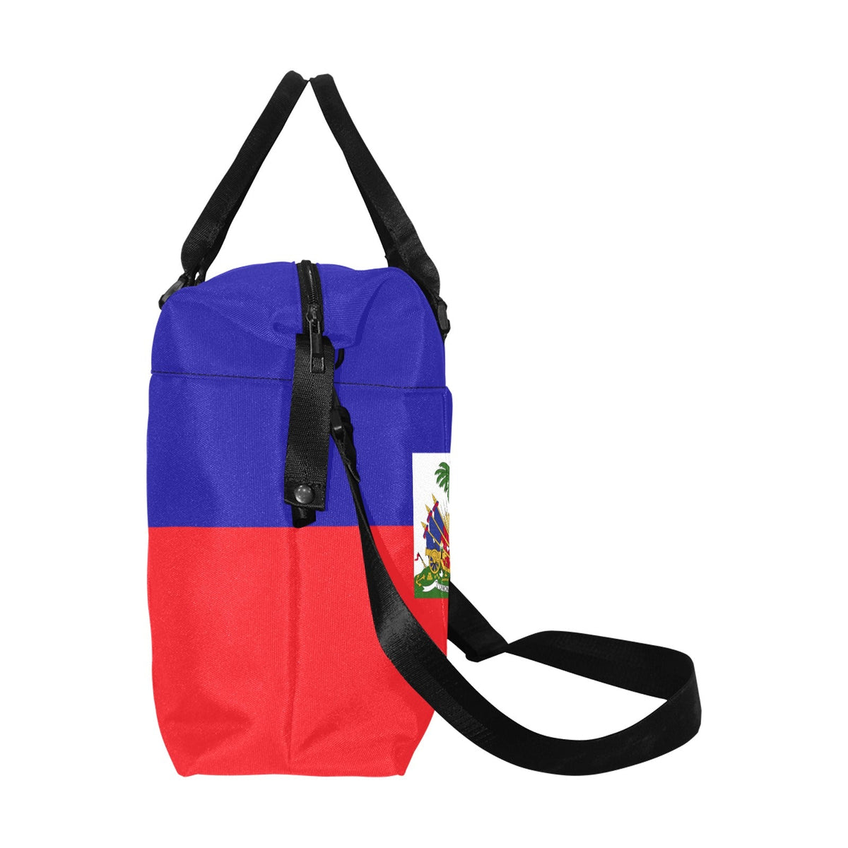 Haiti Flag Large Capacity Duffle Bag - Conscious Apparel Store