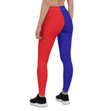 Haiti Flag Leggings - Conscious Apparel Store