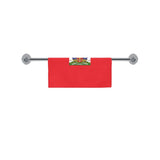 Haiti Flag Square Towel 13“x13” - Conscious Apparel Store