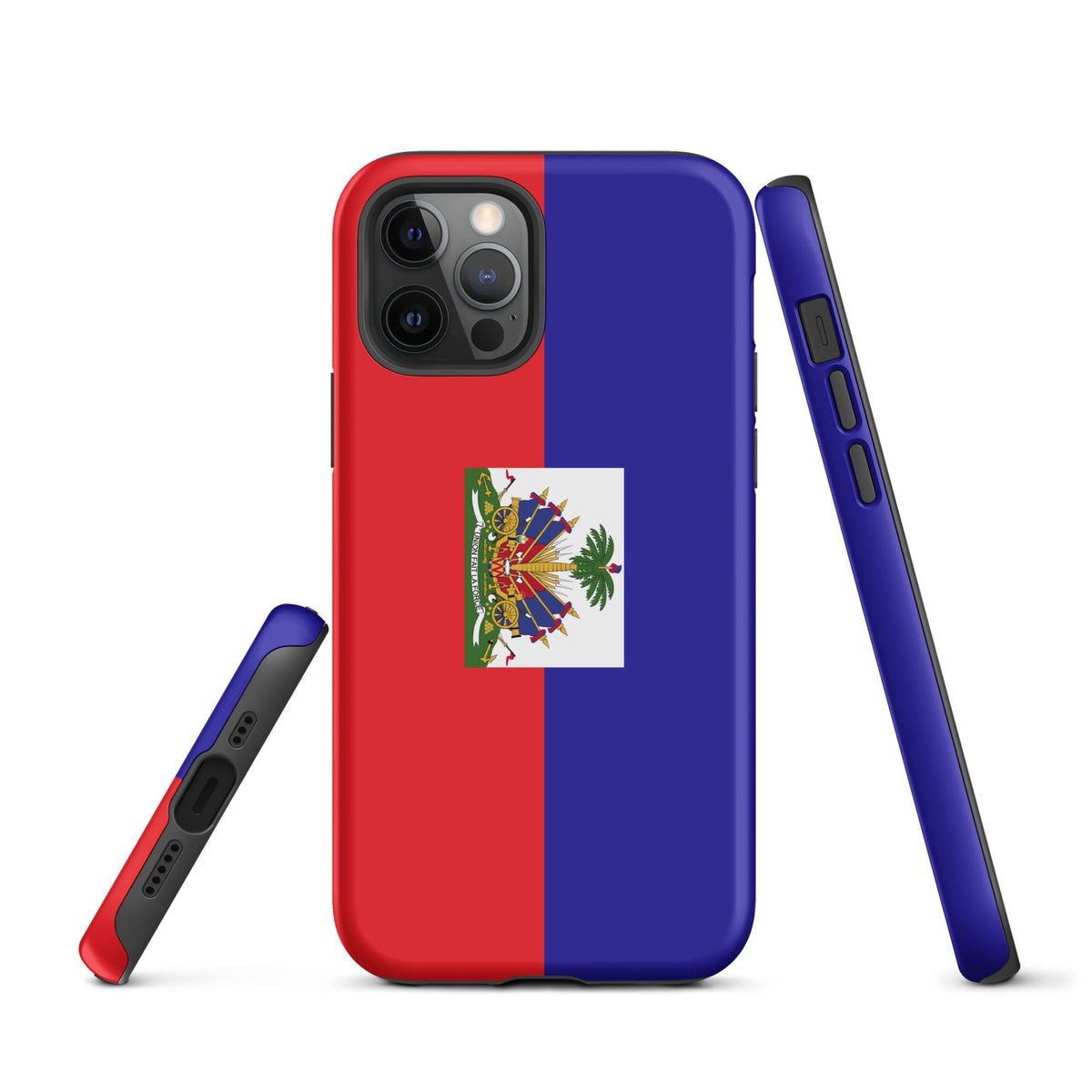 Haiti Flag Tough Cellphone Case for iPhone® - Conscious Apparel Store