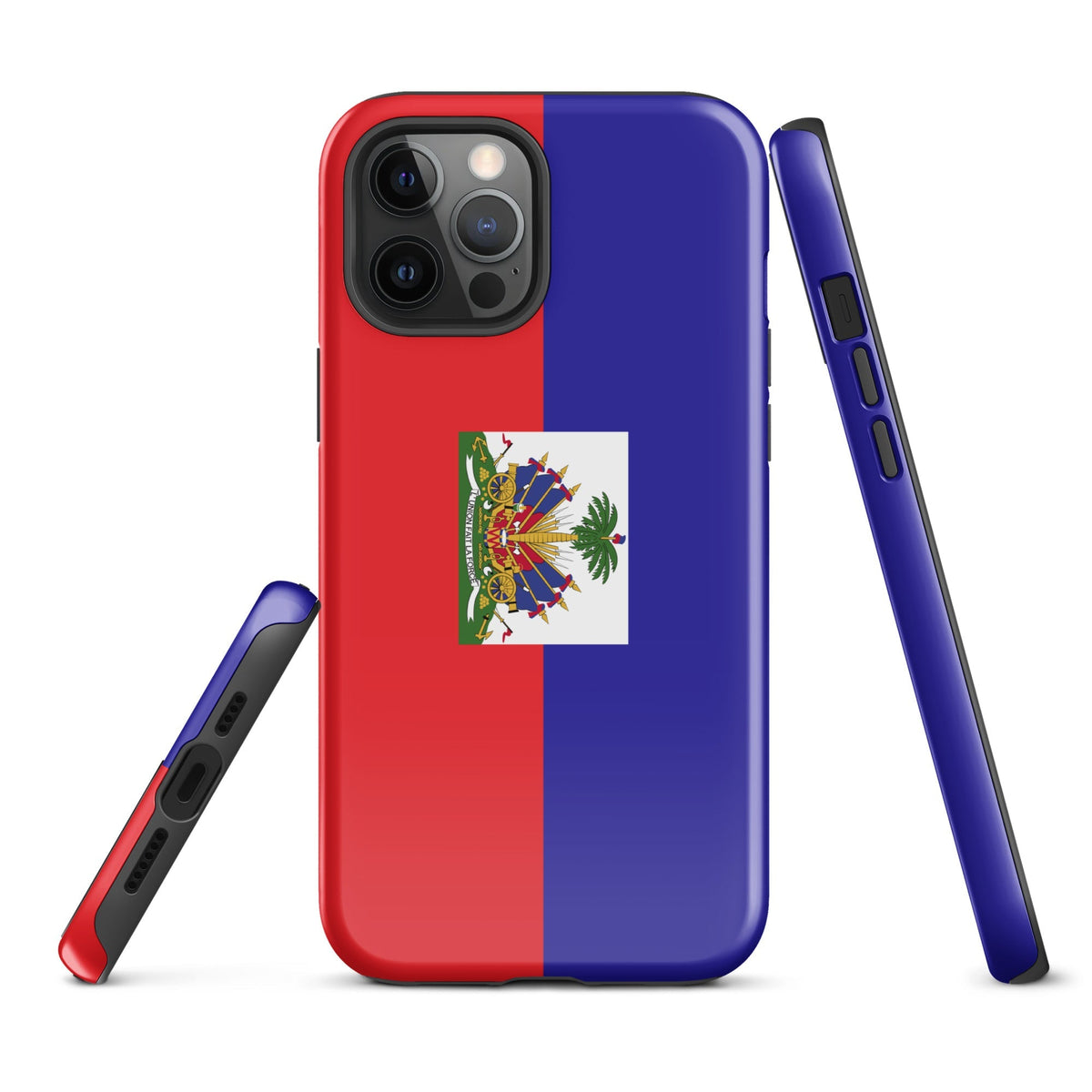 Haiti Flag Tough Cellphone Case for iPhone® - Conscious Apparel Store