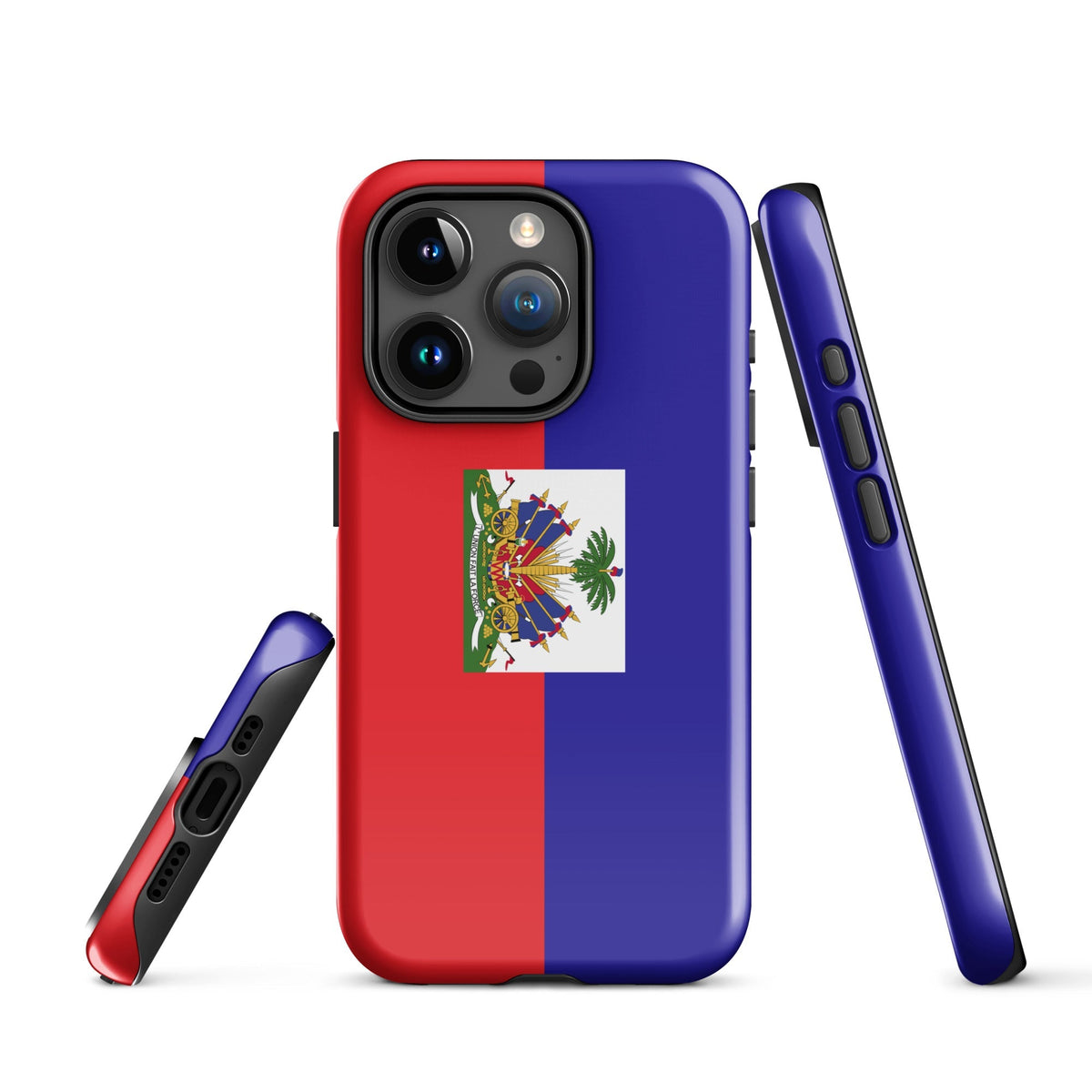 Haiti Flag Tough Cellphone Case for iPhone® - Conscious Apparel Store