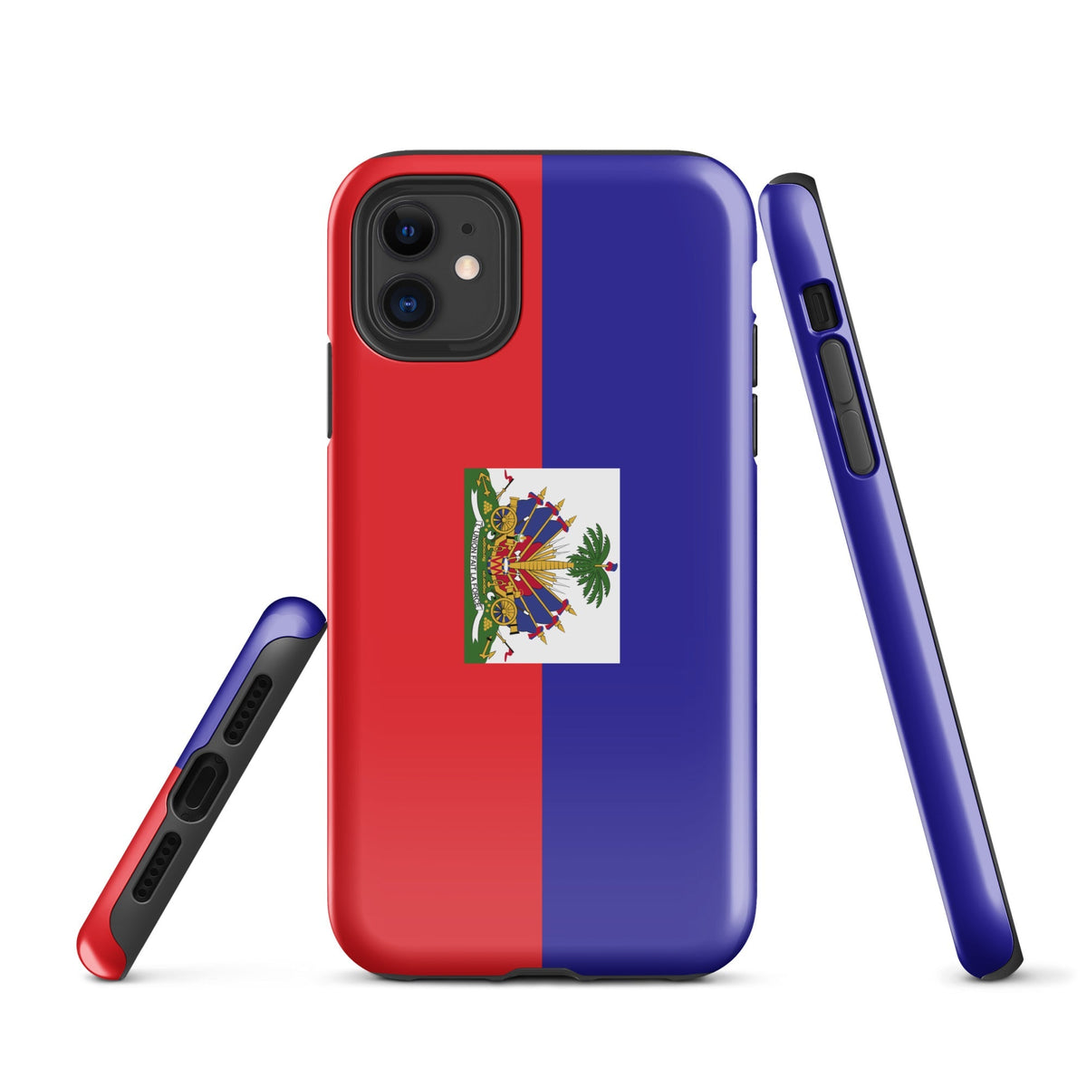 Haiti Flag Tough Cellphone Case for iPhone® - Conscious Apparel Store