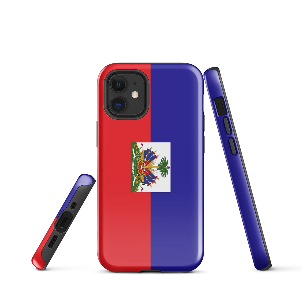Haiti Flag Tough Cellphone Case for iPhone® - Conscious Apparel Store