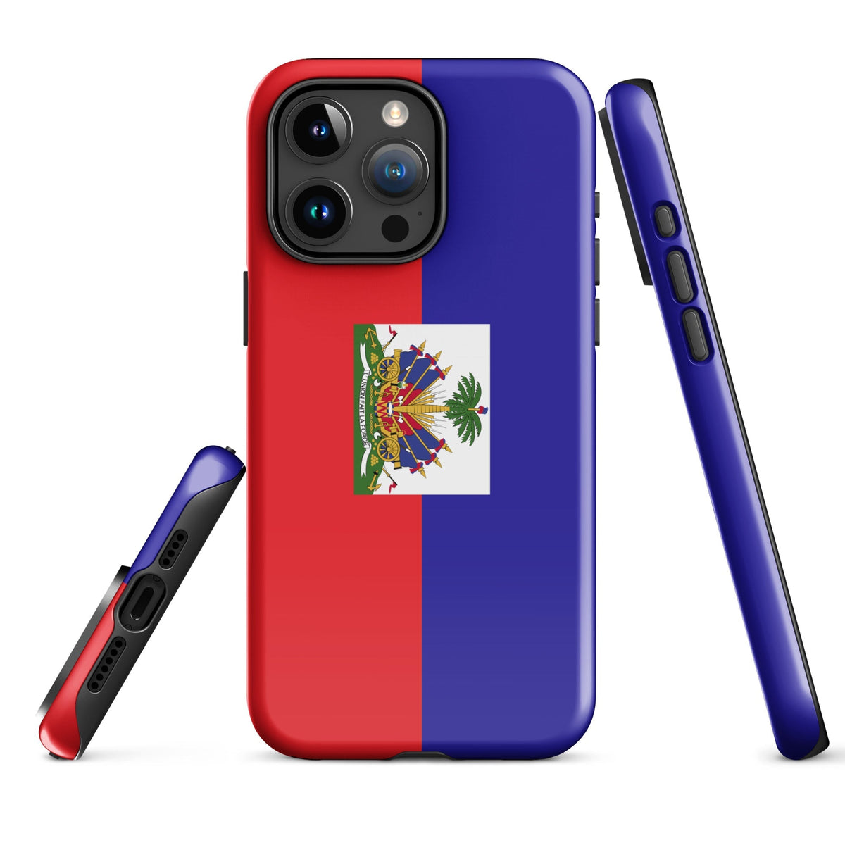 Haiti Flag Tough Cellphone Case for iPhone® - Conscious Apparel Store