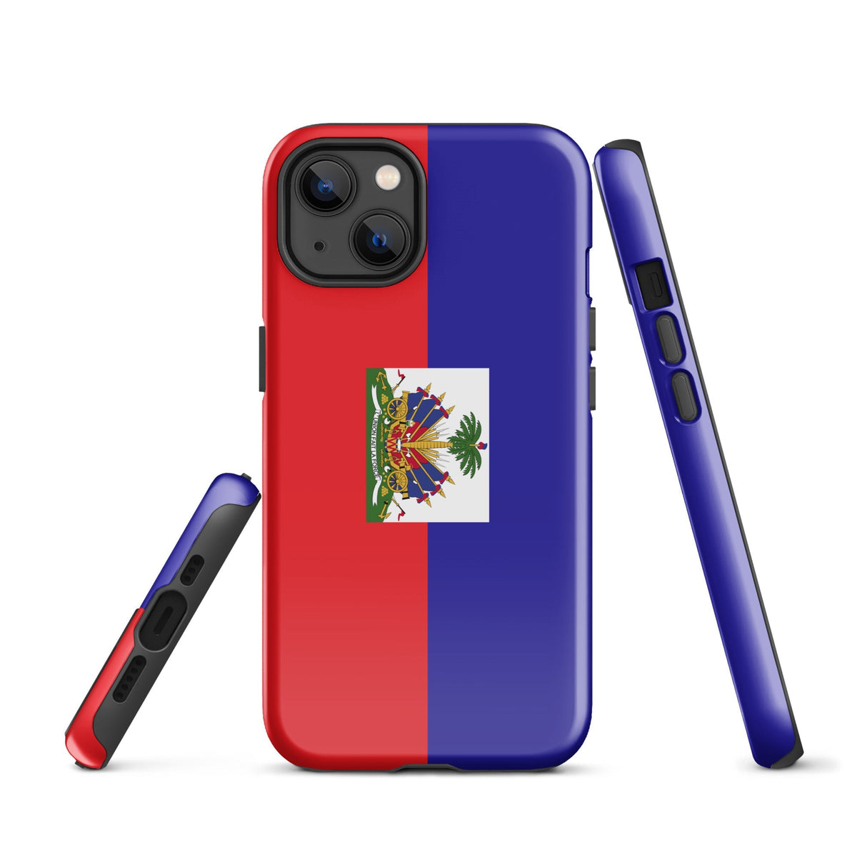 Haiti Flag Tough Cellphone Case for iPhone® - Conscious Apparel Store