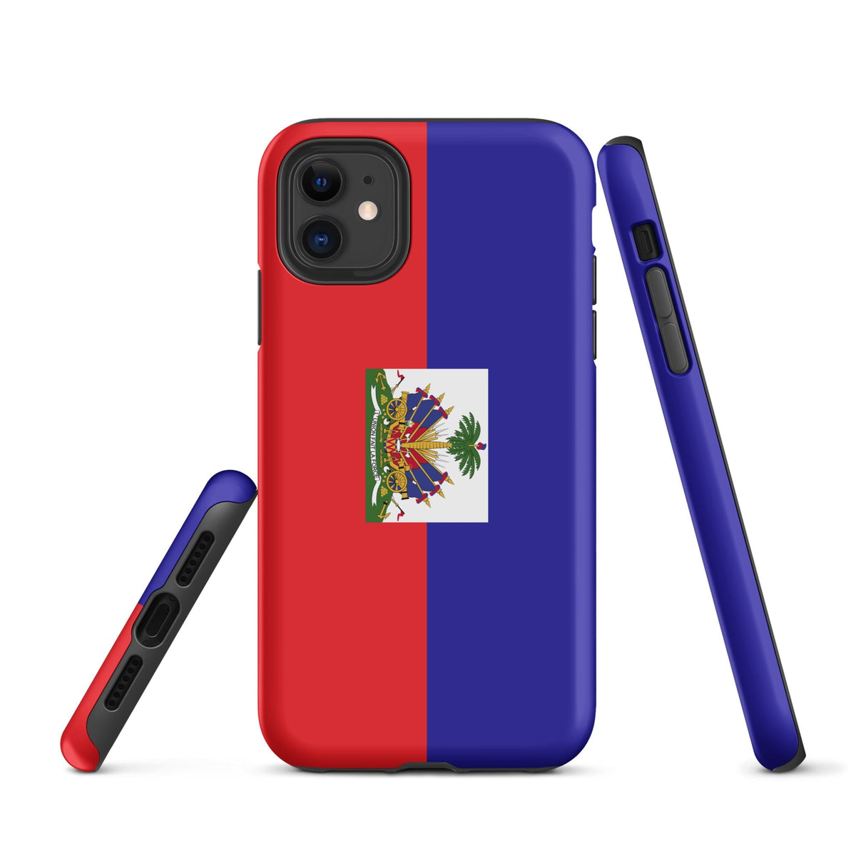Haiti Flag Tough Cellphone Case for iPhone® - Conscious Apparel Store