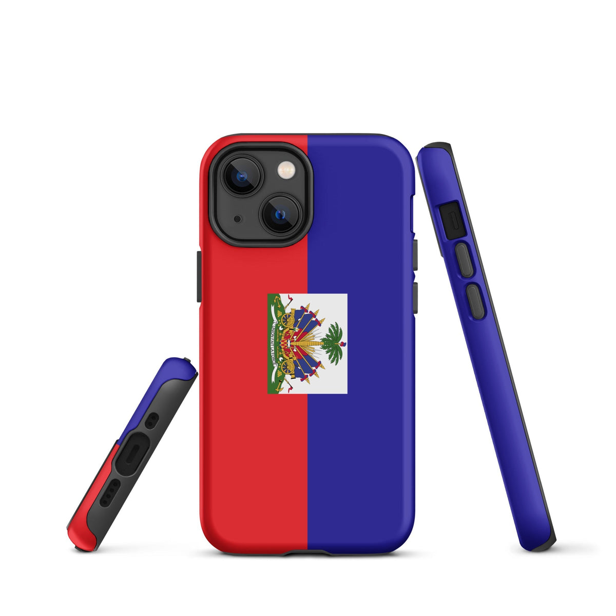 Haiti Flag Tough Cellphone Case for iPhone® - Conscious Apparel Store