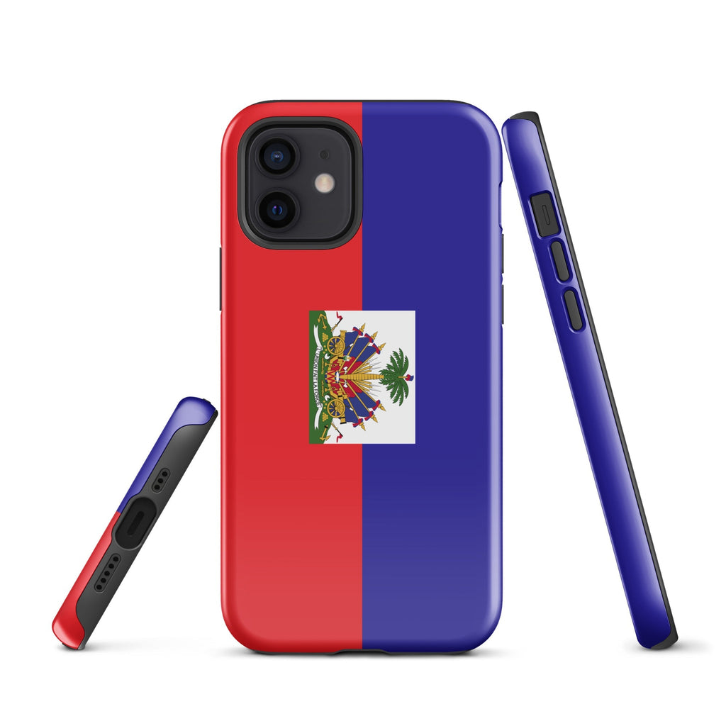 Haiti Flag Tough Cellphone Case for iPhone® - Conscious Apparel Store