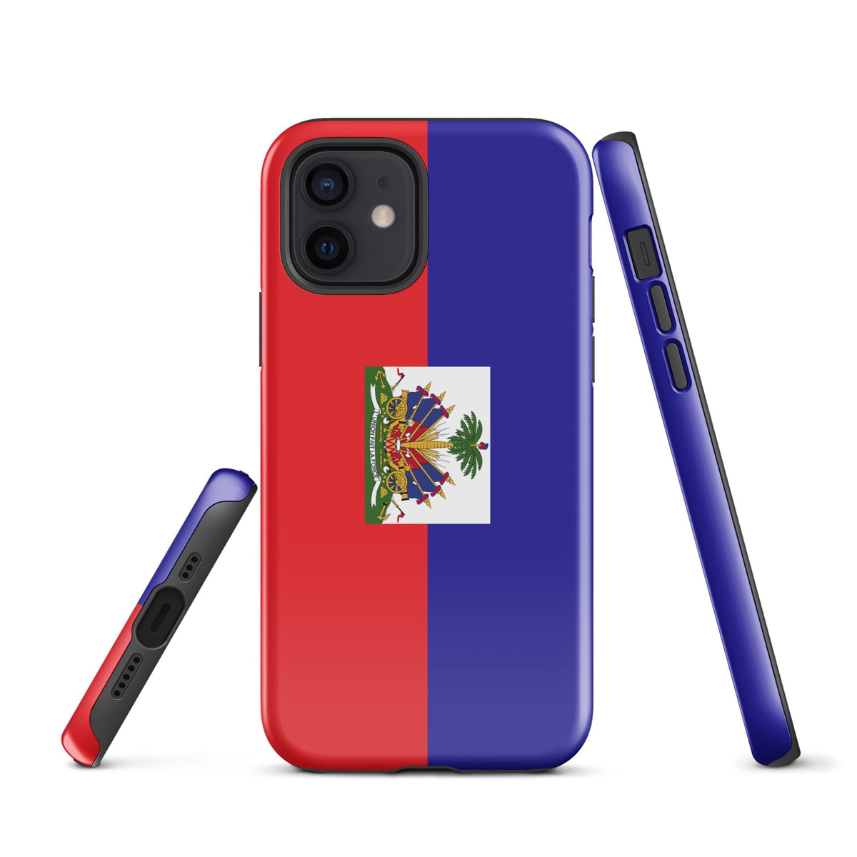 Haiti Flag Tough Cellphone Case for iPhone® - Conscious Apparel Store