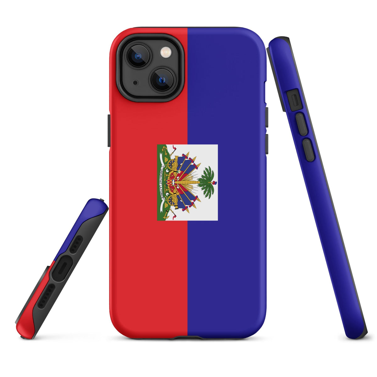 Haiti Flag Tough Cellphone Case for iPhone® - Conscious Apparel Store