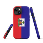 Haiti Flag Tough Cellphone Case for iPhone® - Conscious Apparel Store