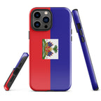 Haiti Flag Tough Cellphone Case for iPhone® - Conscious Apparel Store