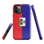Haiti Flag Tough Cellphone Case for iPhone® - Conscious Apparel Store
