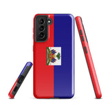 Haiti Flag Tough Cellphone case for Samsung® - Conscious Apparel Store