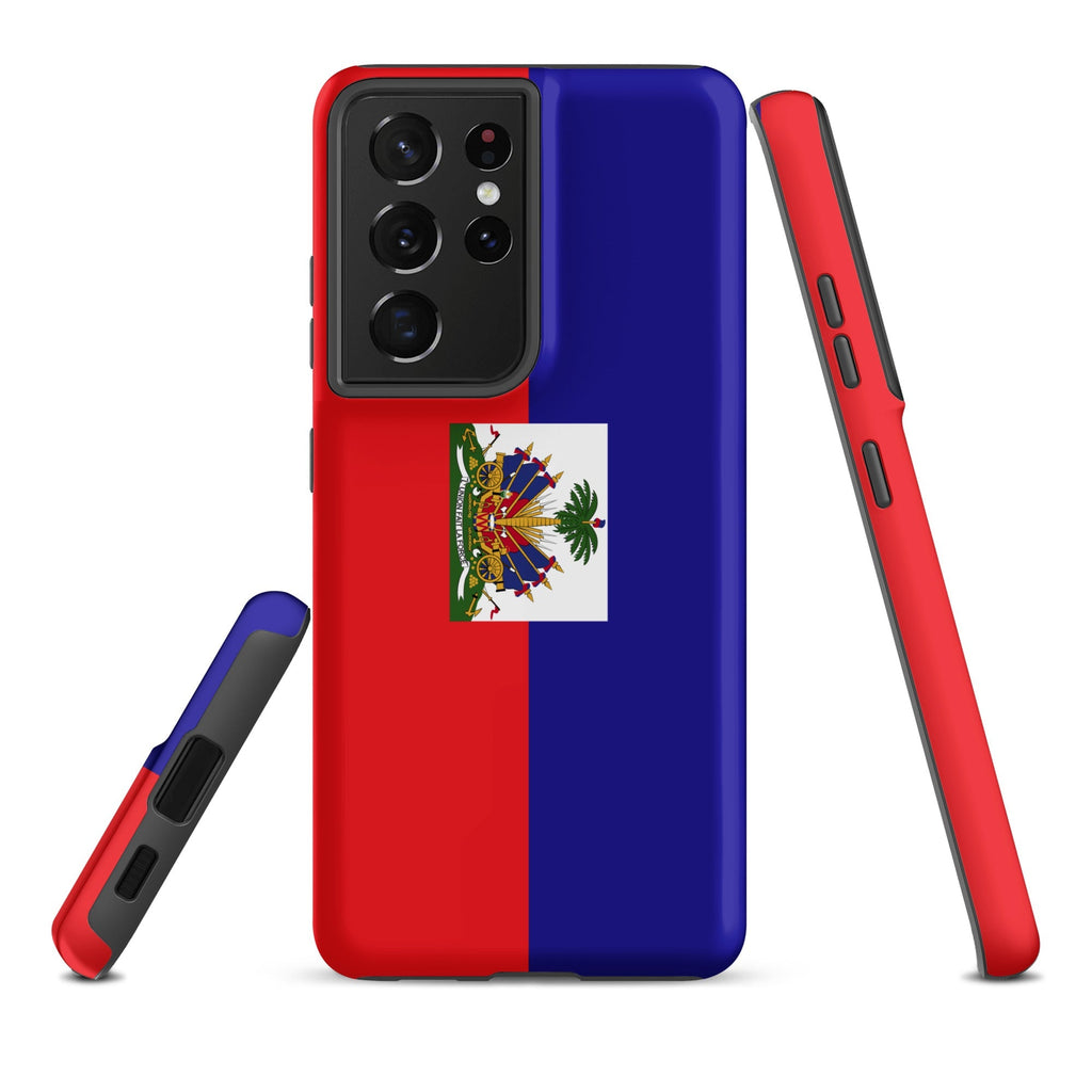 Haiti Flag Tough Cellphone case for Samsung® - Conscious Apparel Store