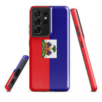 Haiti Flag Tough Cellphone case for Samsung® - Conscious Apparel Store