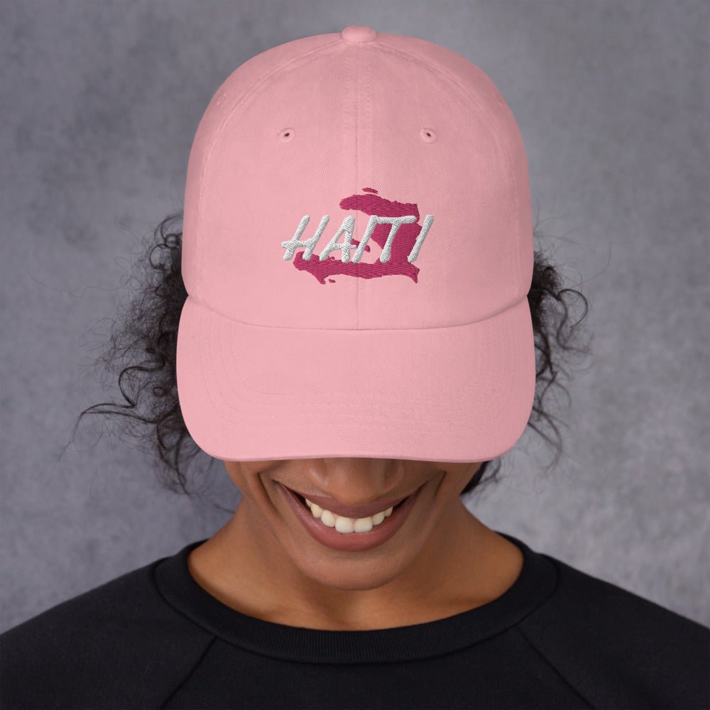 Haiti Map Ball Cap - Conscious Apparel Store