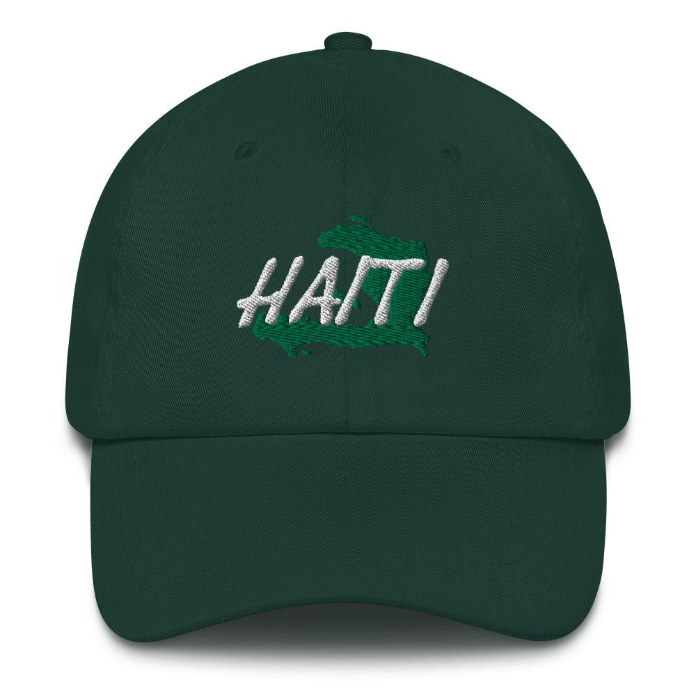 Haiti Map Ball Cap - Conscious Apparel Store