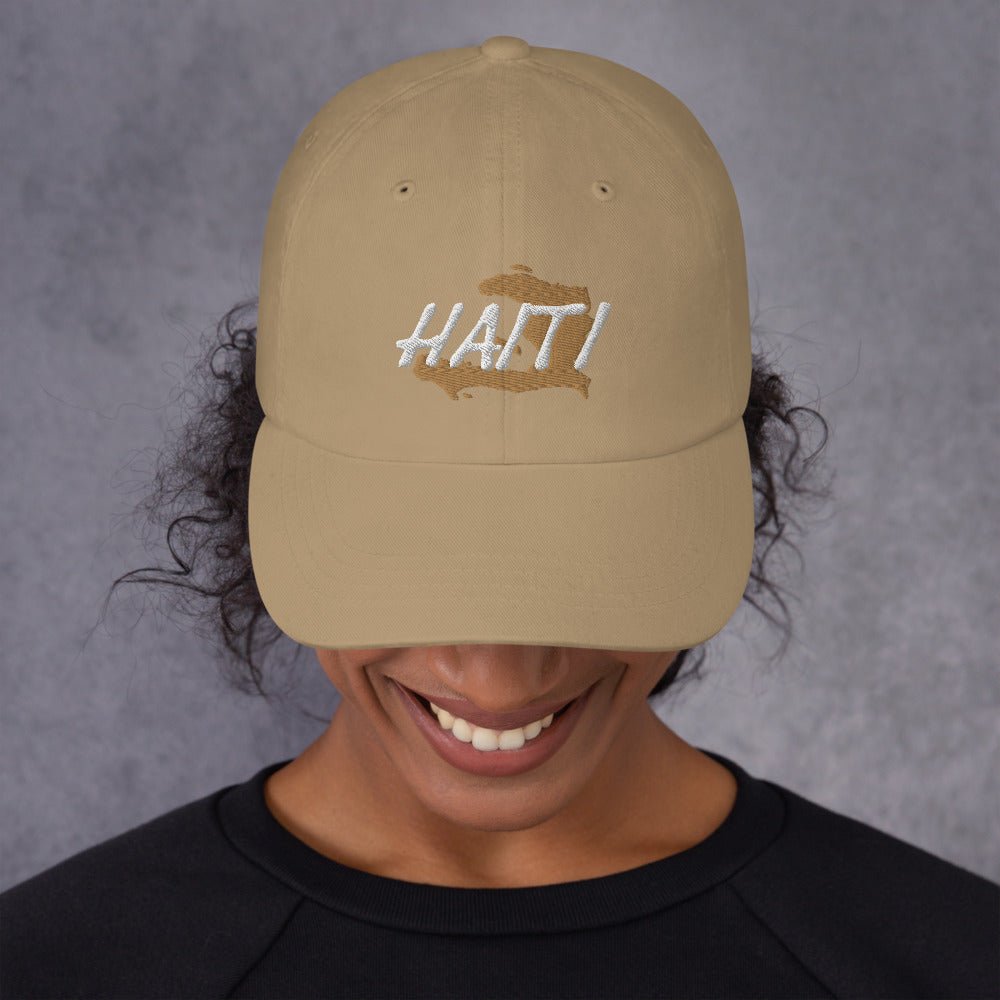 Haiti Map Ball Cap - Conscious Apparel Store