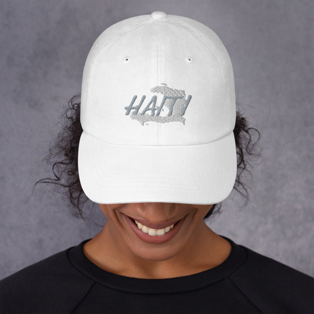 Haiti Map Ball Cap - Conscious Apparel Store