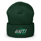 Haiti Map Cuffed Beanie - Conscious Apparel Store